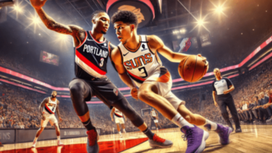 phoenix suns vs portland trail blazers match player stats